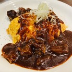 Jurouku Zakkoku Omurice & Sumiyaki Hamburger Steak Senmon Ten Omurice Tei Okayama Ionmoru Kura Shiki Ten - 