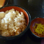 Tokutoku Udon Imabari Ten - かやくご飯（筍ご飯）