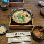 Hoto Sagohei - 五日市ほうとう豆腐入り。