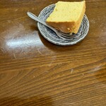 Pension Hanano Ya - 食前に届いたシフォンケーキ♪(๑ᴖ◡ᴖ๑)♪