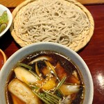 Soba Shisui - 長ネギが絶妙な硬さで美味しいの