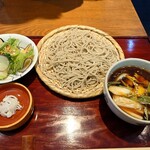 Soba Shisui - かしわせいろ　鴨も好きだけど鶏肉も好き