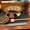 串カツ やんなか - 料理写真:必ず来るサラダギュッと詰めとつき出し。今日のつき出しはホタルイカ。