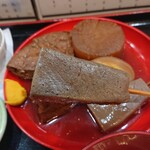 お多幸 - おでん定食800円