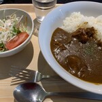 Soba Cafe 3◯1 - 牛筋煮込みカレー大辛(1,100円)