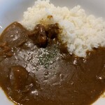 Soba Cafe 3◯1 - 牛筋煮込みカレー大辛(1,100円)