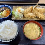 Seafood Shokudo Jakoya - アジフライのマイ定食