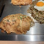 お好み 鉄板 どろ - どろ焼きハーフサイズ