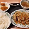 Hidakaya Matsudo Higashiguchi Ten - W餃子定食(唐揚げ2個)760円