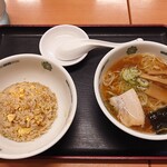 Hidakaya Matsudo Higashiguchi Ten - ラ・餃・チャセット650円