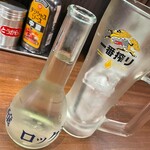 Yakitori Hidaka Odawara Ten - 日本酒 吟醸ロック酒¥440