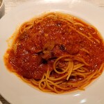 Capricciosa Ion Itabashi Shopping Center Ten - トマトとにんにくのスパゲティ