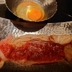 ホルモン東京 - 特大焼き すき焼き