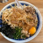 自家製麺223 - 汁なし¥950-