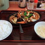 聚泉福 - 今日の昼食です。