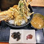 漁師めし食堂 - 特大海老天丼♪１日５食限定♪