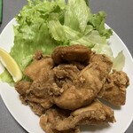 とんかつ一筋 六白家 - 料理写真:唐揚げ15個　1,274円