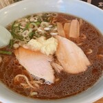 Ramen Horyu - 醤油ラーメン　生姜トッピング