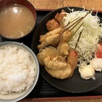 Kushi Katsu Dengana Musashi Koyama Ten - B定食@980円