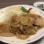 Rara no Yu - 生姜焼き定食1,100円