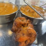 Indian Restaurant & Bar GANGA Nakano Shinbashi Ten - ナマステセットにもタンドリーチキン！