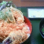 うなぎ割烹川桜 - 大えび天丼