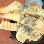 Shio Ten-don - ジャンボ塩天丼上1950円