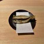 温石 - 豆鯵のから揚げ