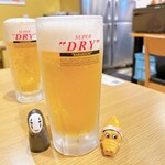 Famirimendokoro Iketama - 生ビールは、アサヒスーパードライ☆