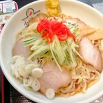 喜多方ラーメン 坂内 - 中華風冷やし　930円クーポン使用