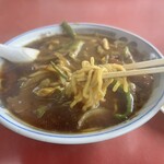 Omoide - 麺は近藤製麺所の中細ちぢれ麺