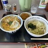 山田うどん食堂 - R6.5  カツ丼セット・冷やしたぬきうどん・野菜コロッケ