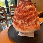 グリーンマートカフェ - 完熟いちごみるく