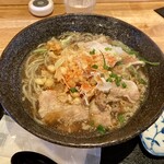 Machi no Soba Shokudo Soba Cho Ishikari Hanakawa Minami Ten - 豚おろし蕎麦、だったかな？