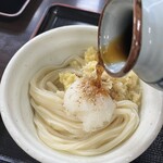 Tanuki Ya - ぶっかけうどんの真髄はツユにあり(๑'ڡ'๑)୨このツユで全てが決まります✩.*˚