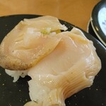 丸寿司 - 料理写真:アワビ・・かな？