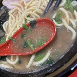 ramen chokushanikkou - 朝ラーのスープ