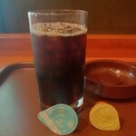 CAFE de CRIE Bashado Ten - アイスコーヒ@\360円