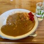 尾瀬至仏山麓 山の鼻小屋 - カツカレーライス