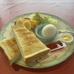 Hanayoshino Country Club Restaurant - モーニングトーストセット