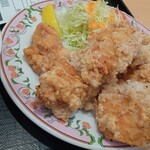 Gyoza no Osho Ion Kitami Ten - からあげ　580円