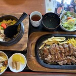 Caribbean - 五目釜飯と赤身熟成肉ステーキ