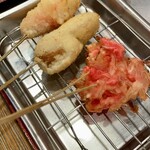 Kushi Katsu Dengana Akabane Ten - お任せ串かつ3本