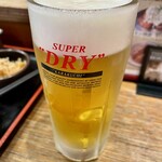 Kushi Katsu Dengana Akabane Ten - 生ビール