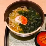 里のうどん 兎や - ヒレかつ丼セットのかけうどん