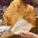 Eiraku Do Akashi Uo No Tana Ten - 大きい！　特盛ぺったん焼き　1,100円（税込）