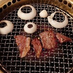 焼き肉ハウス　あらいわ - 切り落としランチ_1500円　ご当地銘柄牛「仙台牛」