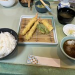 天ぷら倶楽部 - 料理写真:天ぷらそろう前に撮った一枚