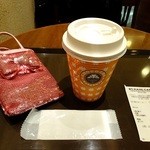 Saint Marc Cafe Ionmoru Tsurumiryokuchi Ten - カフェラテ(M)：330円(’13.12月)