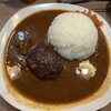 Minamisenba Nat's Shokudo - 240605水　大阪　南船場Nat's食堂　三田牛すじカレー800円ハンバーグ220円